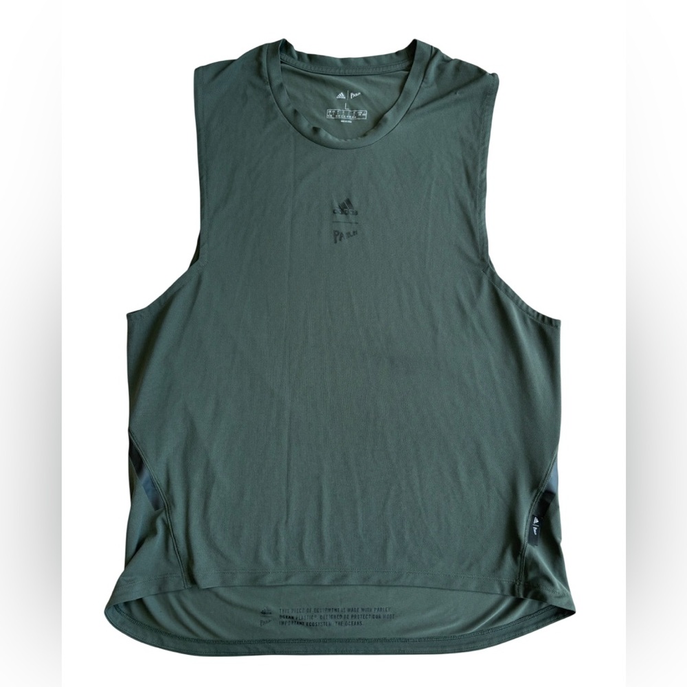 Adidas x Parley Sleeveless Tank Army Green Size L